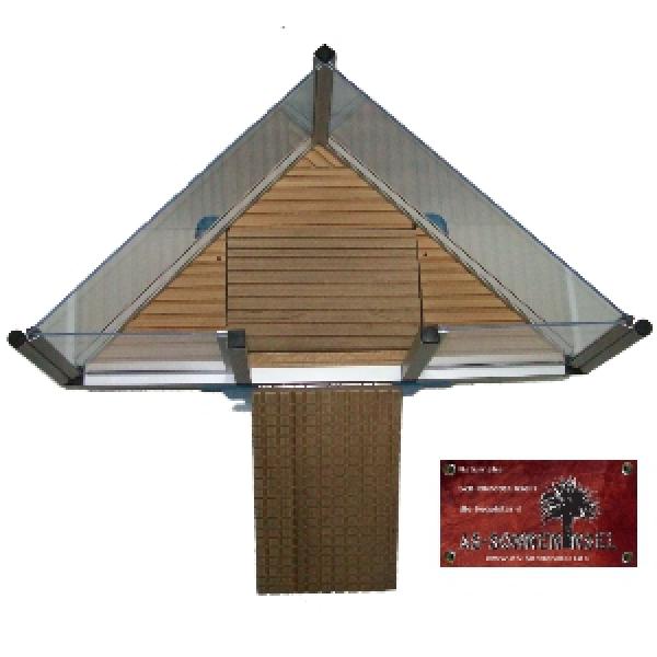 AS-Delta-Schildkrötensonnenterrasse Gabriele 40x40x60 cm AS-Delta-Schildkrötensonnenterrasse Gabriele 40x40x60 cm